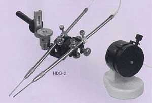 Oil Hydraulic Ball Joint Micromanipulator w/ Two-electrode Holder