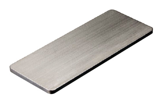 Steel plate for small injectors.