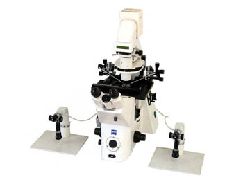 Image for Zeiss Hydraulic Fine Joystick+ Mechanical Coarse Micromanipulators (pair) coming soon!