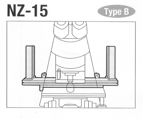 Micromanipulator Mounting Adapter for Zeiss Axioskop 2FS