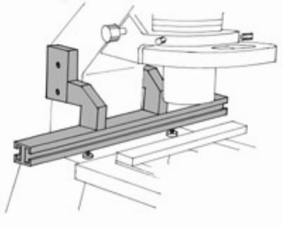 Micromanipulator Mounting Adapter for Zeiss Axio Observer and Axiovert 200
