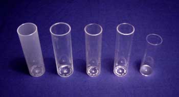 Image for Polystyrene shorty vial (500/cs) - tray coming soon!