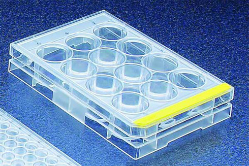 TC Test Plate, 12 Flat-Bottom Wells - (126/cs)