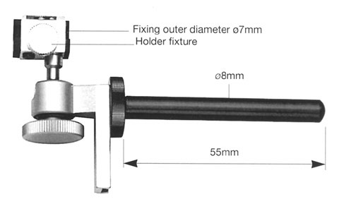 Ball Joint Accessory for attaching holders to manipulators freely.