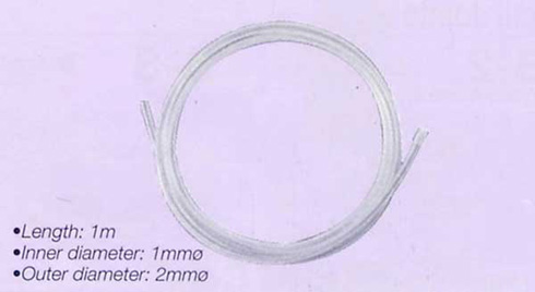 PTFE (same as Teflon) Tubing with 1 flared end