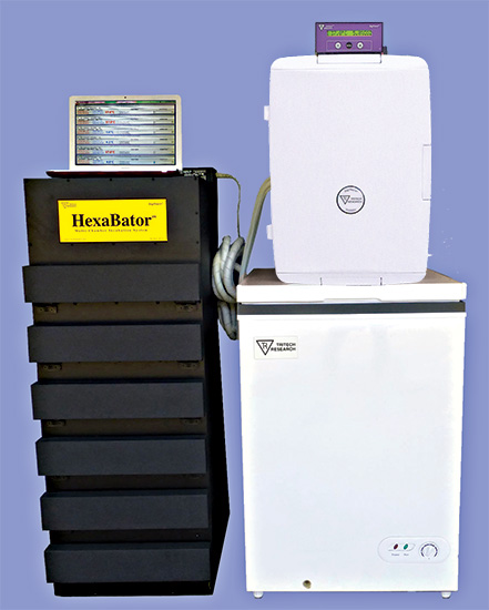 DigiTherm(R) HexaBator(TM) Multi-chamber CO2  Rapid Cooling Incubator